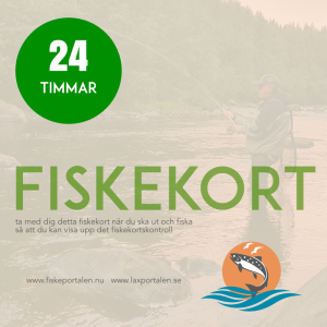 Moskosel FvF: Fiskekort 24-timmar (dygn)